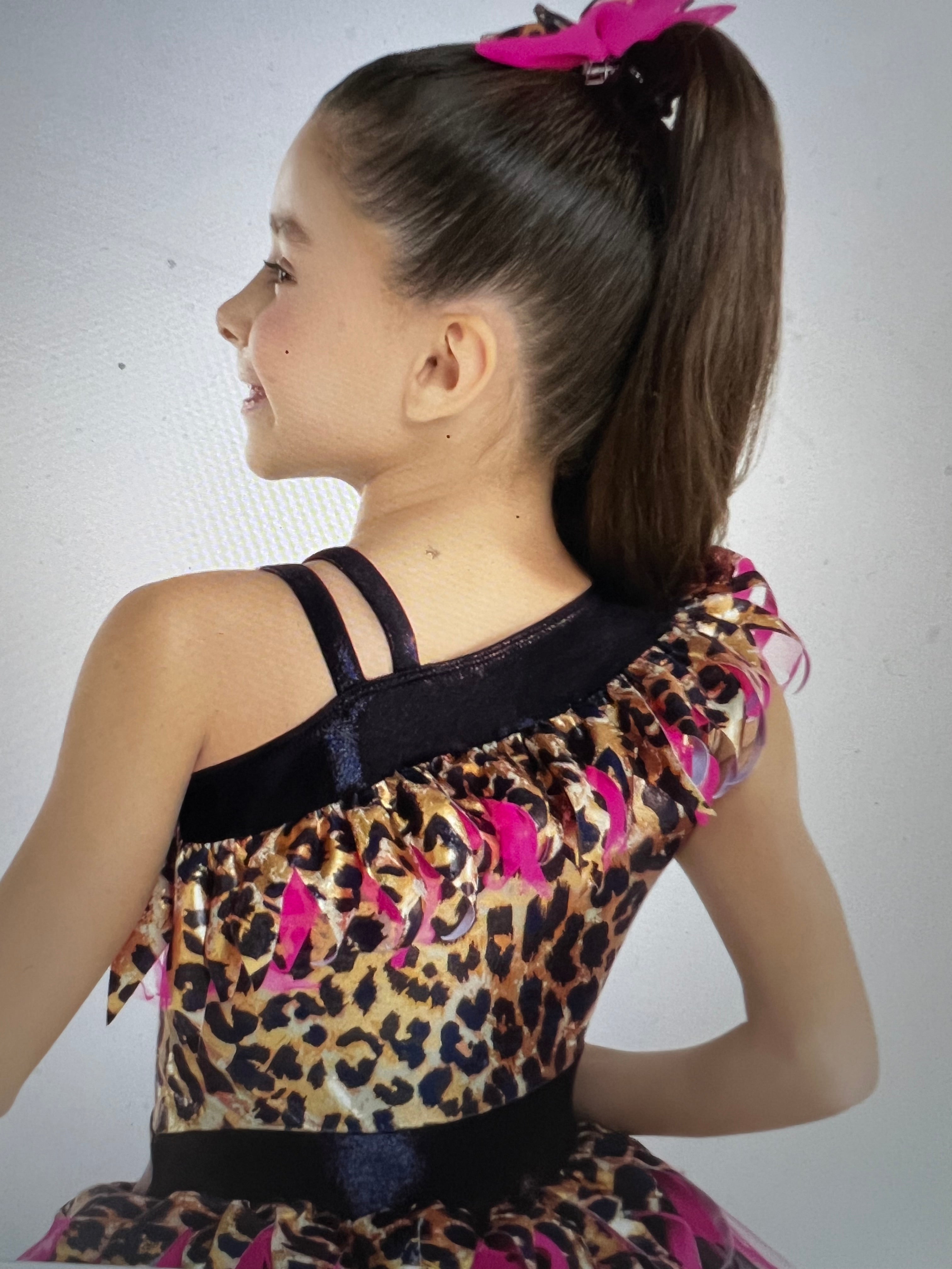 Leopard Dance Dress.   Child Small