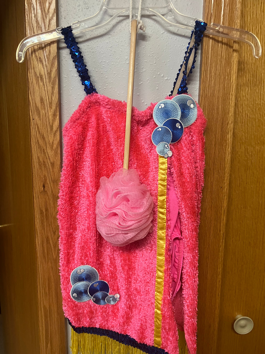 Pink Bath Costume.  CM