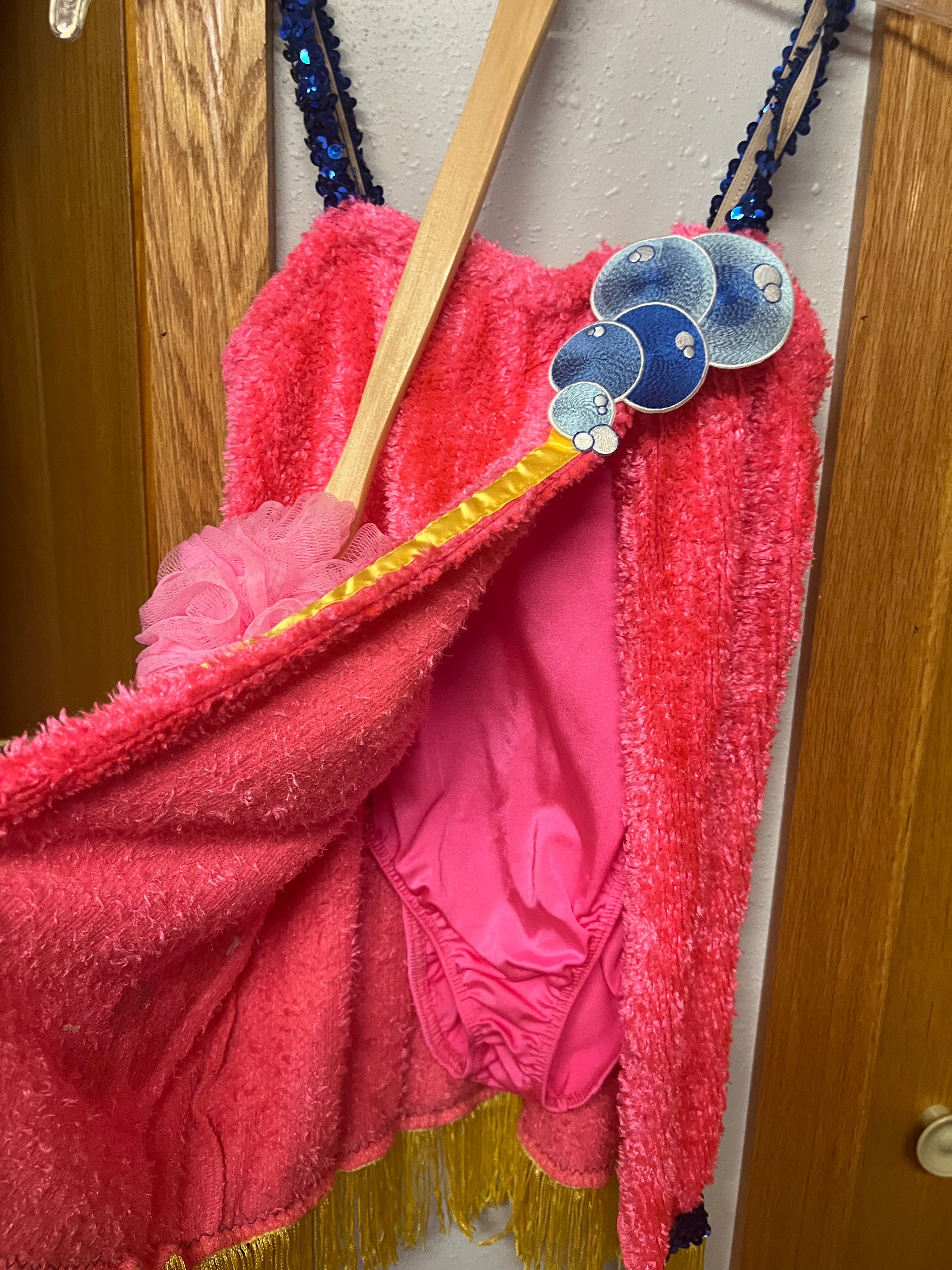 Pink Bath Costume.  CM
