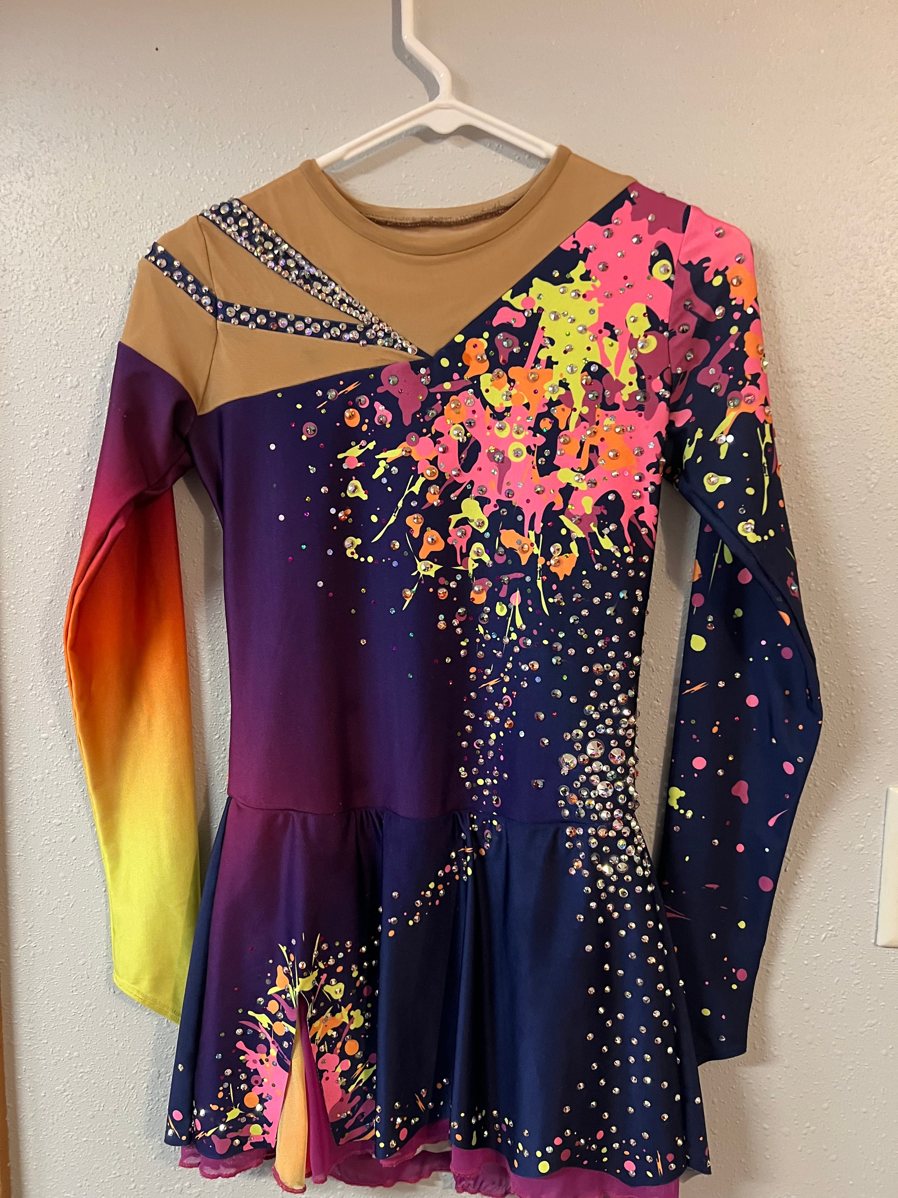 POM DRESSES SPLASH -  multi color