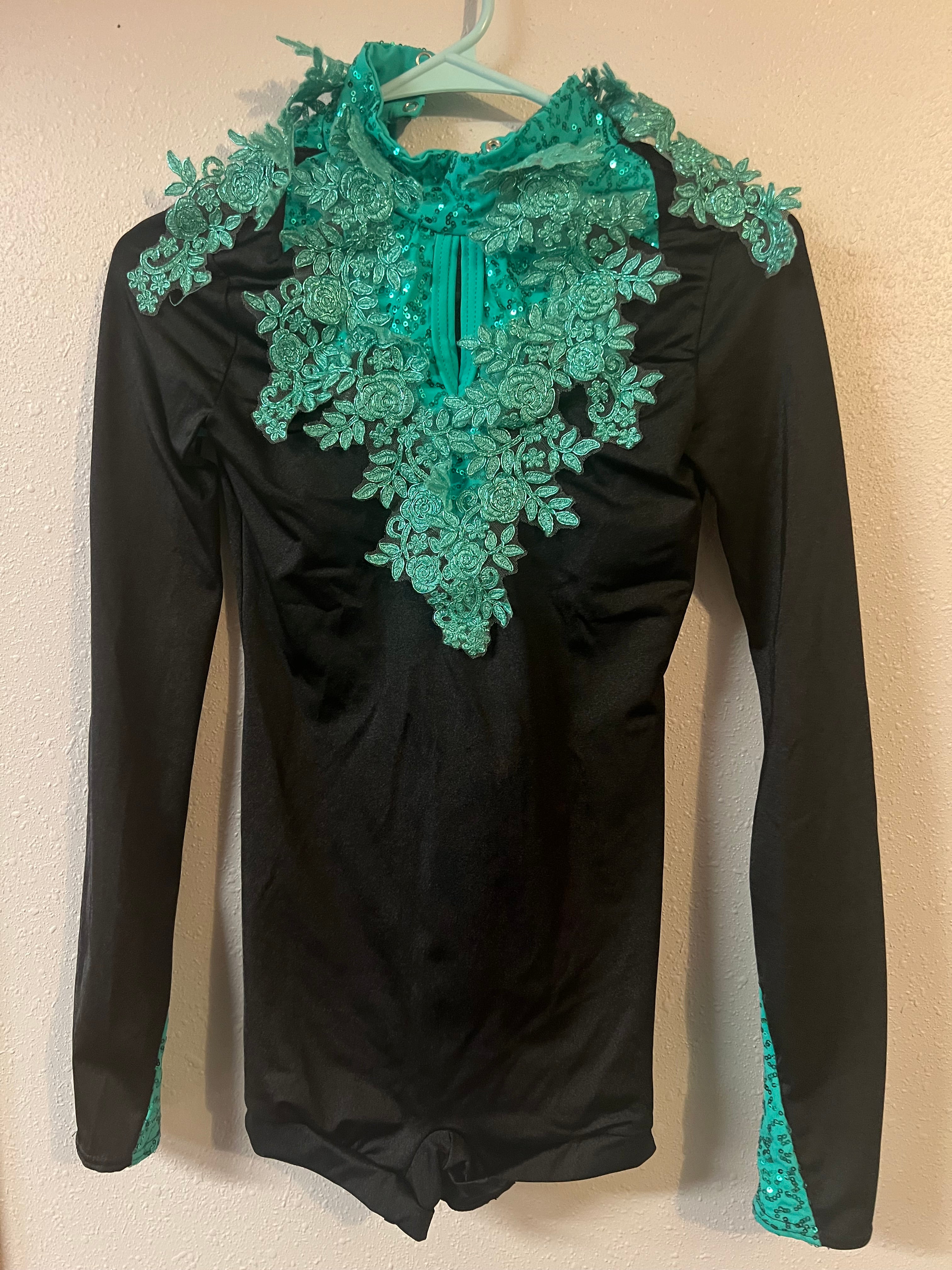 BLACK AND GREEN JAZZ OUTFITS