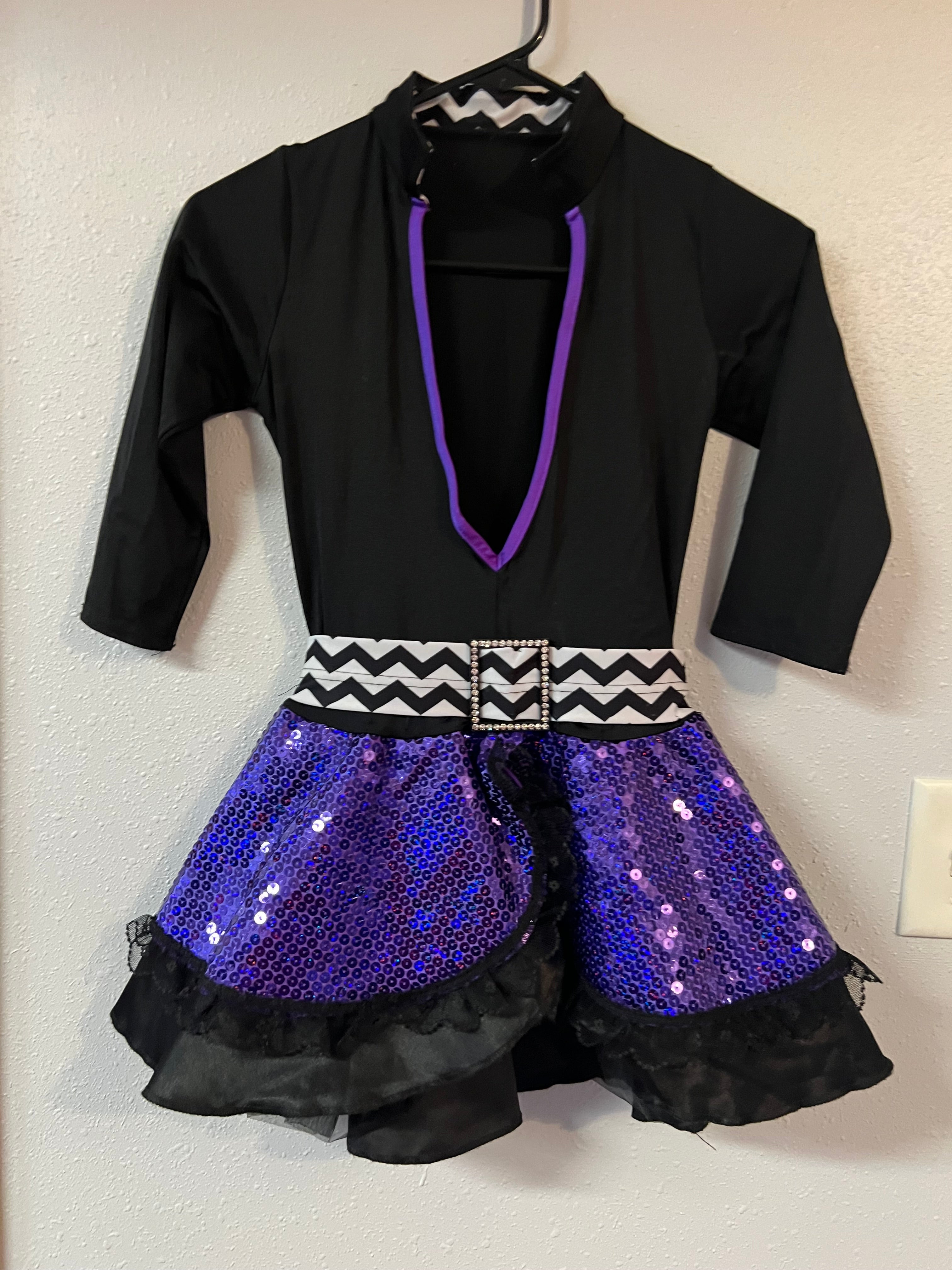 BLACK & PURPLE
