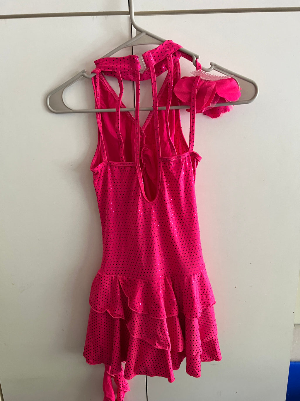 PINK SEQUIN DRESS