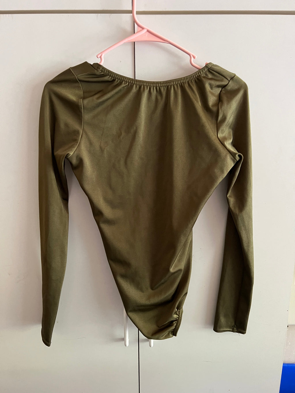 ARMY GREEN BODY SUIT
