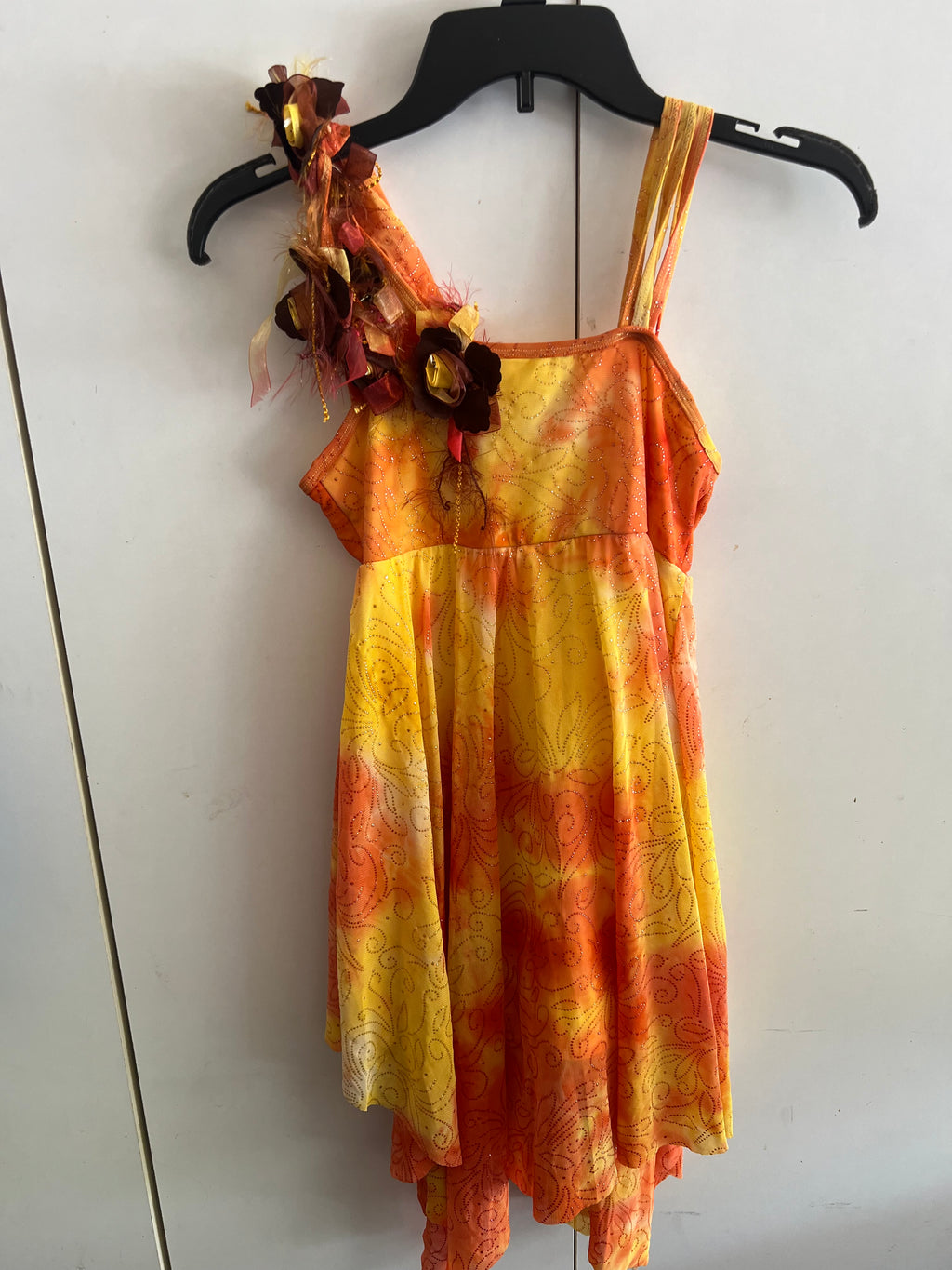 YELLOW & ORANGE Dance Dress