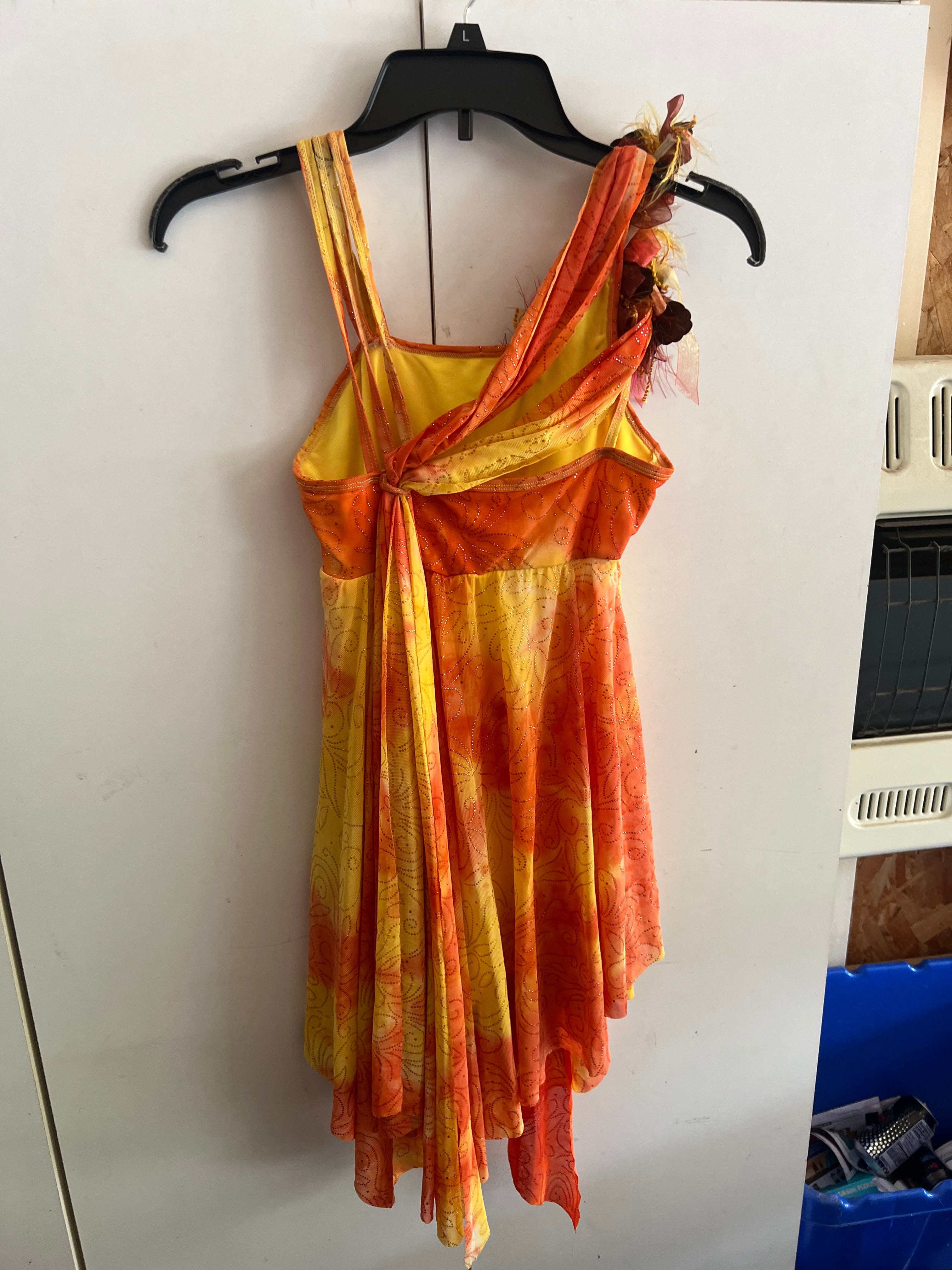 YELLOW & ORANGE Dance Dress