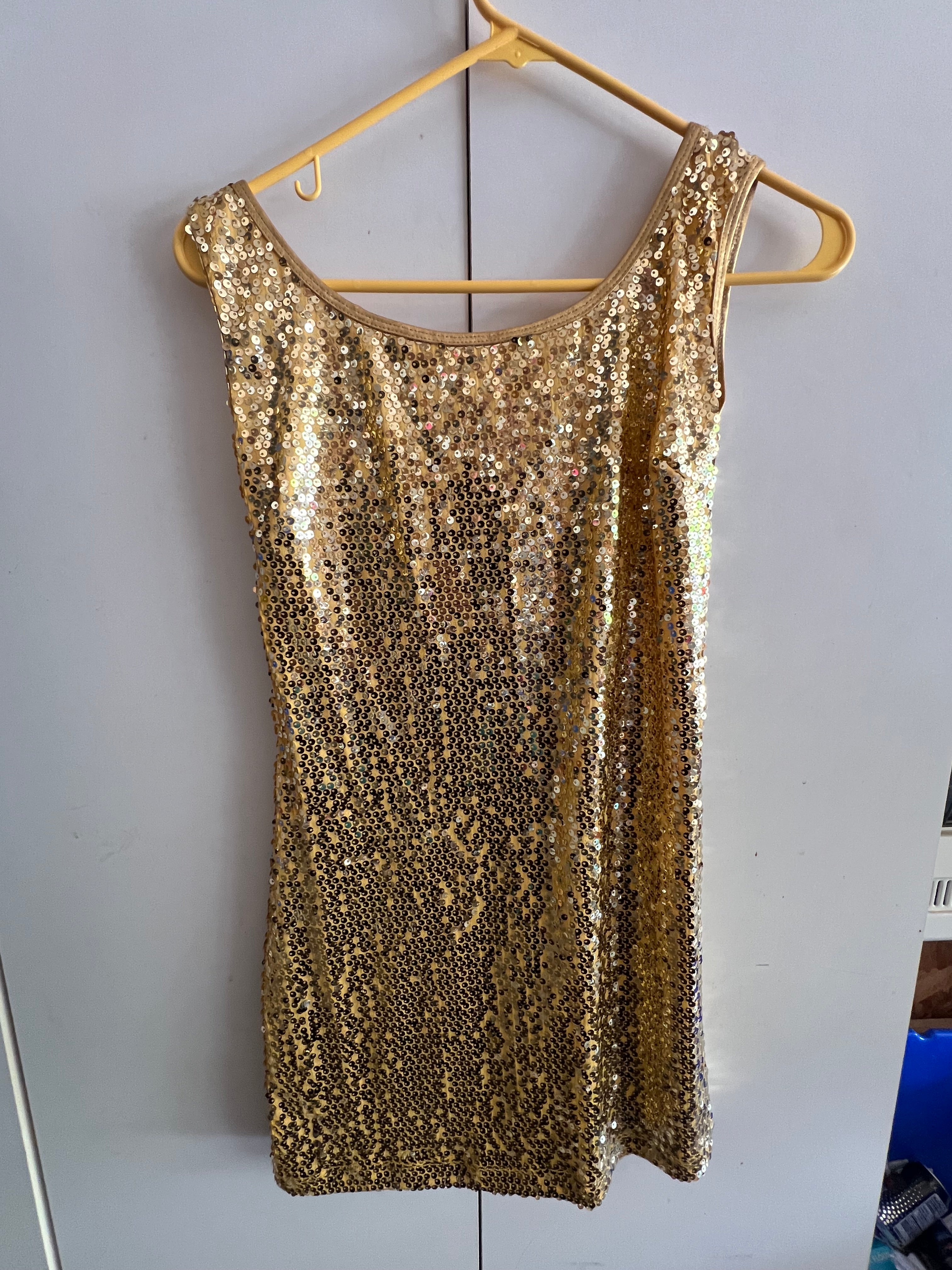 YELLOW SEQUIN