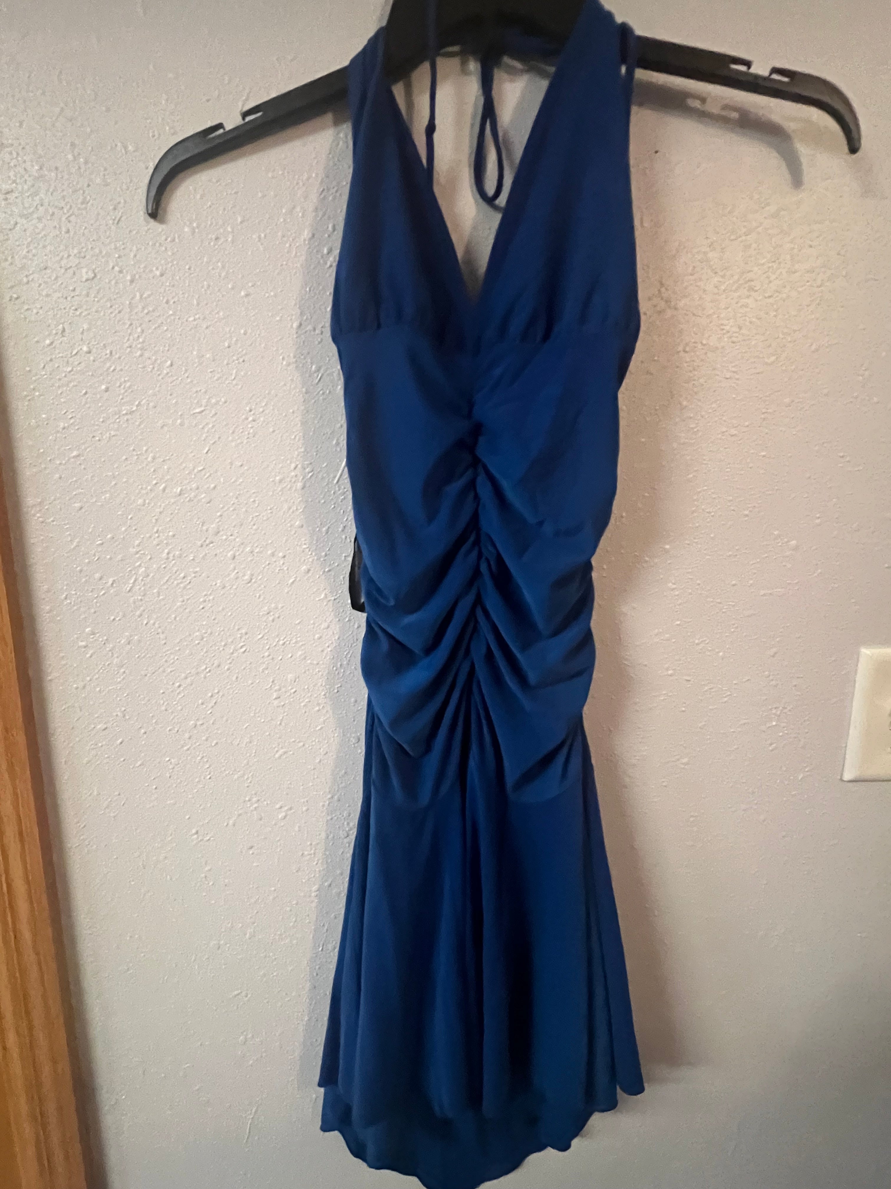 BLUE LYRICAL DRESS